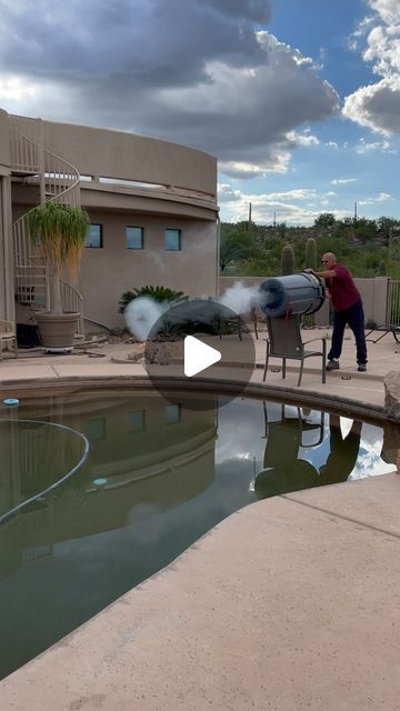 Joe Richards on Instagram: "Zeroing Air Vortex Cannon #physics #experiment" Air Vortex Cannon, Air Cannon, Physics Experiments, Teaching Chemistry, Organisation Hacks, Chemistry, Physics, Education, On Instagram