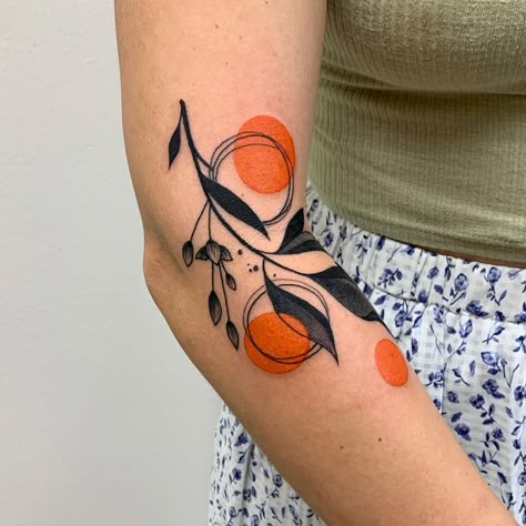 Orange Tattoo, 42 Tattoo, Flash Tattoo Designs, Unique Tattoo Designs, Tattoo Designs And Meanings, Unique Tattoo, Abstract Tattoo, Cover Up Tattoos, Line Tattoos