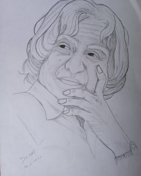 APJ Abdul Kalam 🥰 Drawing Abdul Kalam Drawing Pencil, Abdul Kalam Drawing, Vijay Drawing, Easy Pencil Art, Swing Drawing, Tamil God, A P J Abdul Kalam, Pencil Sketch Portrait, Easy Girl