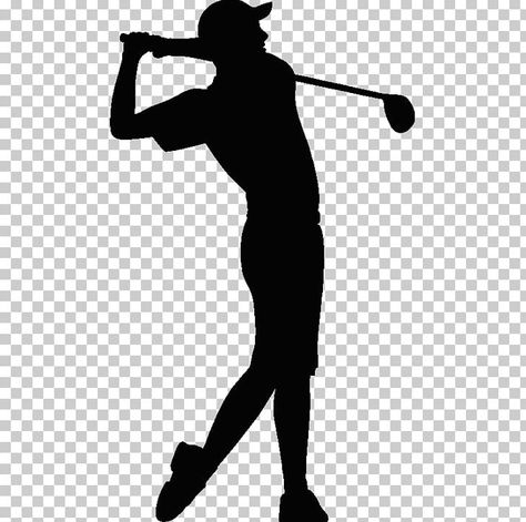 Golf Silhouette, Black And White Clothing, Golfer Silhouette, Golf Cookies, Projet Cricut, Golf Painting, Golf Trophies, Boys 1st Birthday Cake, Golf Party Decorations