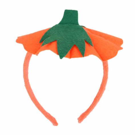 Witch Headband, Pumpkin Headband, Halloween Headbands, Pumpkin Hair, Pumpkin Halloween Costume, Headband Hat, Mickey Pumpkin, Halloween Supplies, Halloween Headband