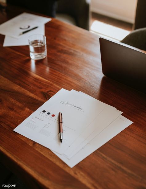 Signing documents in an office on a wooden desk | premium image by rawpixel.com / Felix Signing Papers Aesthetic, Office Lifestyle, Corporate Stationary, Dove House, Branding Guide, Working Desk, Office Details, Design Mockup Free, Office Stationary