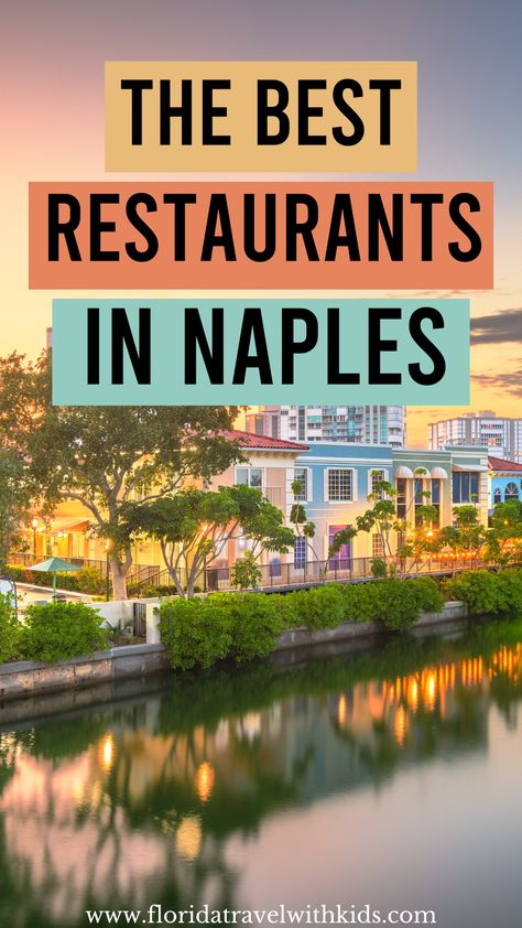 Here are the 28 best places to eat in Naples Florida. If you're planning a vacation in Naples, Florida and looking for the best restaurants - check out it! #naplesflorida #naples #restaurantsinnaples #floridavacation #swfl Florida Activities, Best Beach In Florida, Florida Travel Destinations, Naples Beach, Florida Travel Guide, Planning A Vacation, Dining Ideas, Florida Restaurants, Italy Travel Guide