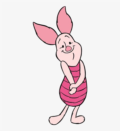 Piglet Drawing, Piglet Disney, Piglet Winnie The Pooh, Disney Png, Png Products, Easy Cartoon Drawings, Raster Graphics, Disney Svg, Cartoon Character Design