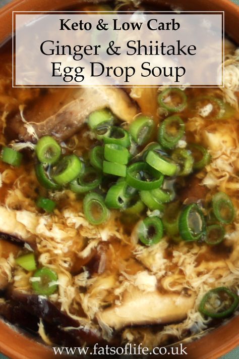 Keto Egg Drop Soup, Protein Soup Recipes, Low Fat Soups, Ground Beef Keto Recipes, Keto Easy Recipes, Soup Keto, Keto Easy, Keto Recipes Breakfast, Healthy Eggs