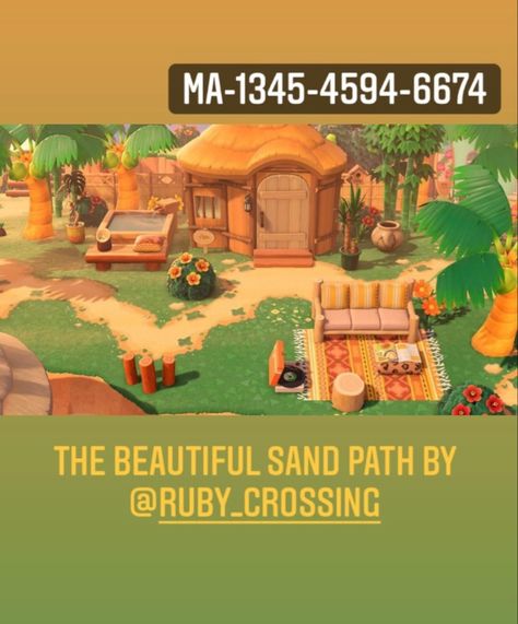 Dino Island, Rock Path, Future Islands, Jungle Resort, Beach Path, Ac New Leaf, Animal Crossing Guide, Island Theme, Qr Codes Animal Crossing