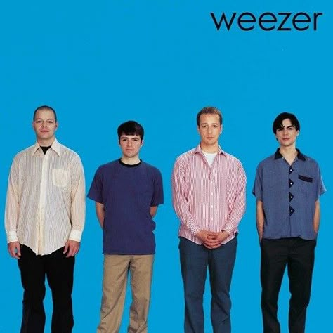 Weezer - Blue Album | Eat My Uke | Weezer Blue, Sweater Song, Smart Humor, Ric Ocasek, Rivers Cuomo, Power Pop, Buddy Holly, Weezer, Best Albums