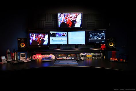 Video Editing Room, Video Editing Desk, Editing Bay, Edit Suite, Video Editing Studio, Video Editing Suite, Editing Room, Post Production Studio, Editing Studio