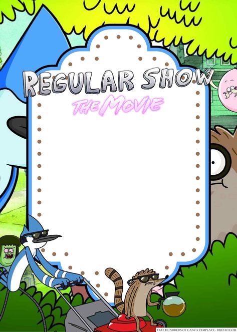 Download 18+ Mordecai and Rigby Canva Birthday Invitation Templates It's time to turn up the "oooohs" and "aaahs" with our Mordecai and Rigby-themed invitations! Whether your child is a fan of the beloved Cartoon Network series or just loves a good adventure, these in... Mordecai And Rigby, Blue Punch, Create A Banner, Create Invitations, Personalized Invitations, Bday Ideas, Business For Kids, Canva Templates, Turn Up