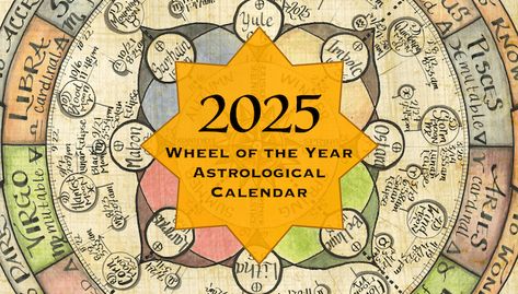 Druid Wheel Of The Year, Wheel Of The Year 2024, Wicca Wheel Of The Year, Witch Calendar, The Sabbats, Pagan Wheel Of The Year, Astrological Calendar, Witches Wheel, Astrology Journal