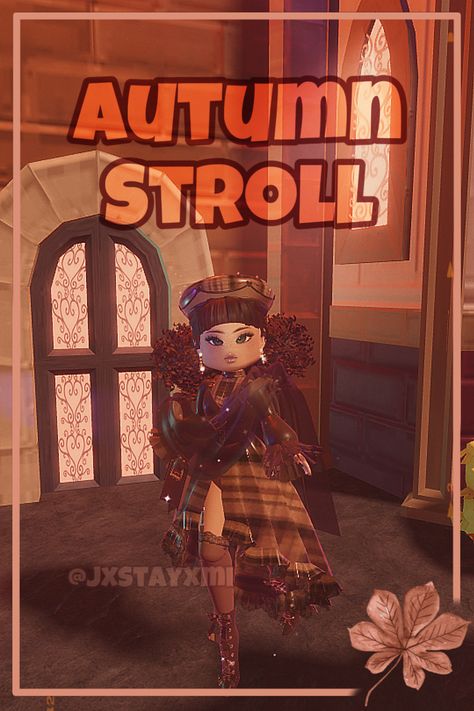 Autumn Stroll Royal High, Autumn Stroll Outfit Royal High, Stroll Outfit, High Fashion Outfits, Royale High, Outfit Idea, High Fashion, Fall Outfits, Fashion Outfits