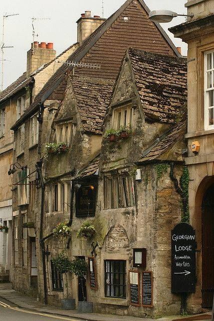 Old English Charm Bradford On Avon, Tudor Cottage, Medieval Village, Tea Rooms, England And Scotland, Old Stone, England Travel, English Countryside, British Isles