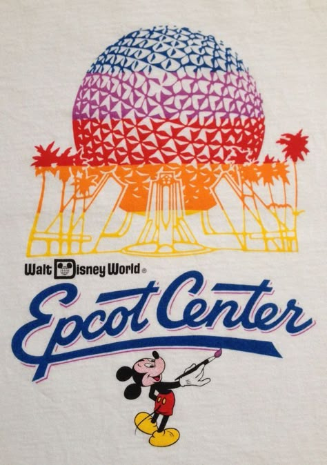 Epcot Center Nostalgic Disney, Vintage Epcot, Vintage Disney Posters, 80s Disney, Epcot Center, Disney World Epcot, Retro Disney, Disney Rides, Disney Memories