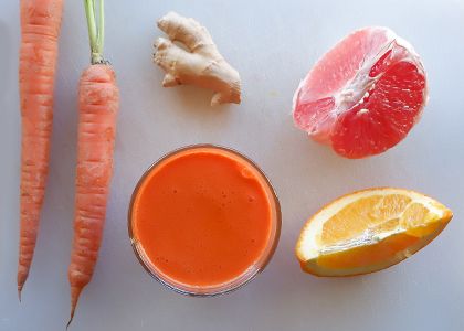 Ginger Grapefruit Morning Juice - Joe Cross Grapefruit Juice Recipe, Liver Detox Juice, Grapefruit Recipes, Joe Cross, Green Smoothie Cleanse, Morning Juice, Detox Juice Cleanse, Juice Cleanse Recipes, Detox Juice Recipes