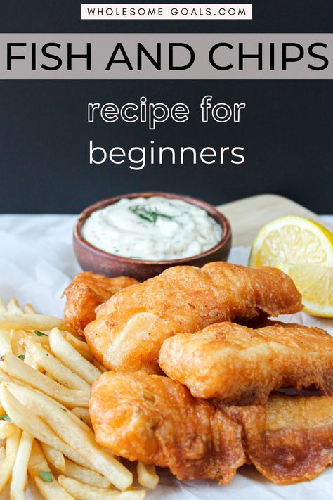 H Salt Fish And Chips Recipe, Skippers Fish And Chips Recipe, Cod Fish And Chips Recipe, Fish And Chips Recipe No Beer, Classic Fish And Chips Recipe, Fish And Chips Batter, English Fish And Chips, Beer Battered Fish Recipes, Fish And Chips Recipe