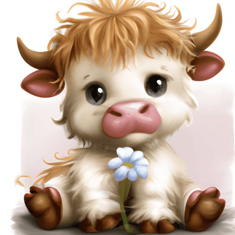 Community - Creative Fabrica Cow Pics, Cow Watercolor, Cow Graphic, Scottish Cow, Ralph Steadman, Highland Cow Art, Moo Cow, Easy Drawing Steps, Josephine Wall