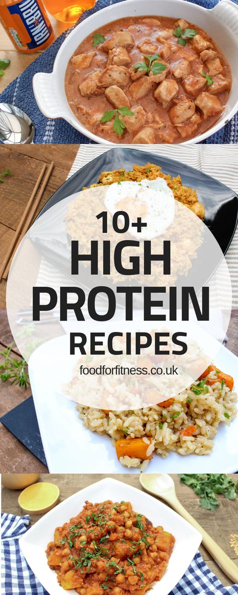 High Protein Foods List, Easy High Protein Meals, Protein Food, Protein Packed Meals, Quick Vegetarian Meals, Bodybuilding Recipes, Healthy High Protein Meals, Protein Recipes, Best Protein