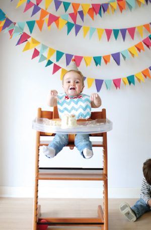 Colorful 1st Birthday Party Colorful 1st Birthday, Kitchen Windows, Party Bunting, Birthday Party Theme Decorations, Rainbow Birthday Party, First Birthday Decorations, Diy Banner, 1st Birthday Party Ideas, Twin Birthday