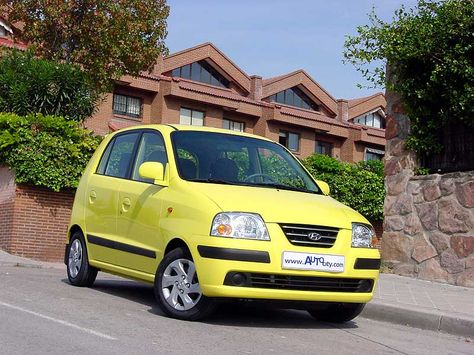 Hyundai Atos Hyundai Car, Stance Cars, Yellow Car, Boy Toys, Big Boy Toys, Hyundai Tucson, Tag Your Friends, Mini Cars, Modified Cars