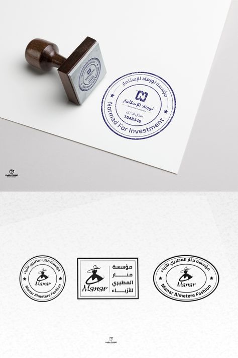 Stamp Logo Design Branding, Company Stamp Design, Logo Stamp Design, Stamp Branding, Stamp Logo Design, Stationary Logo, Stamp Signature, Rubber Stamp Design, Architectural Layout