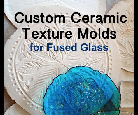 Custom Ceramic Texture Molds for Fused Glass Glass Art Techniques, Slumped Glass, Glass Art Design, Glass Art Pictures, Custom Ceramic, Art Items, Glass Fusing Projects, Ceramic Molds, Ceramic Texture