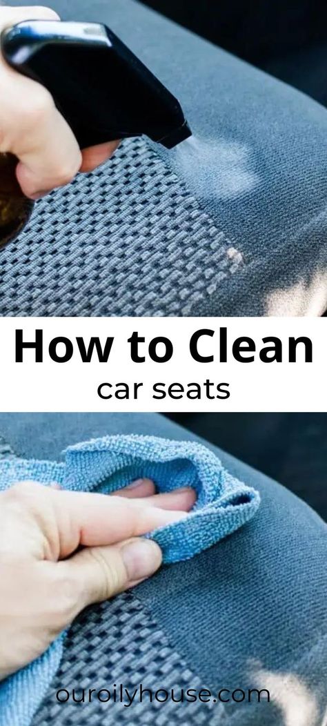 Diy Car Seat Cleaner, Diy Cleaning Cloths, Car Seat Stain Remover, Cleaning Car Seats, Clean Cloth Car Seats, How To Clean Car, Car Seat Cleaner, Diy Stain Remover, Clean Car Seats