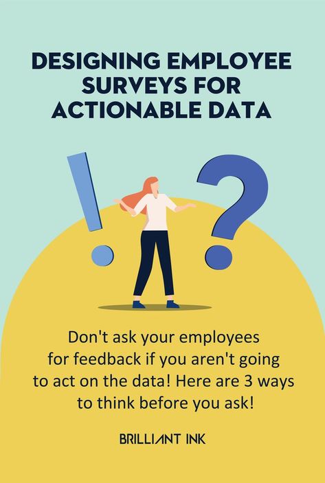 Asking for employee feedback sends an internal comms message that you want to hear from them… unless you don’t do anything with the feedback. Here are employee survey ideas to help you think before you ask and yield data you can act on from your employee feedback survey. Carefully and thoughtfully take each of your employee survey questions through Brilliant Ink’s decision tree to test its validity. Now, you can stop wondering about how to ask for feedback at work and show employees you care. Employee Survey Questions, Employee Survey, Internal Comms, Employee Feedback, Survey Questions, Decision Tree, Internal Communications, Communications Strategy, Employee Appreciation