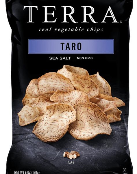 Easy Taro Chips – 芋頭 – Snack on the go! – Toast & Honey Taro Chips, Chips Packaging, Vegetable Chips, Tetra Pak, Hawaii Food, Dessert Aux Fruits, Crunchy Snack, Delicious Vegetables, Food Packaging Design