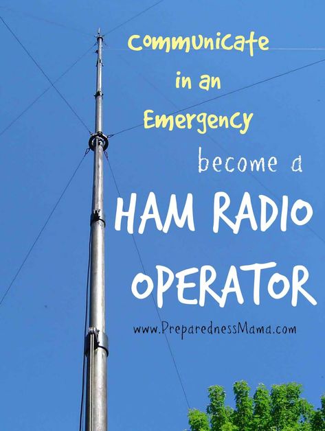 Preparedness Mama, Emergency Numbers, Ham Radio Equipment, Ham Radio Operator, Emergency Preparation, Cb Radio, Disaster Preparedness, Emergency Prepping, Amateur Radio