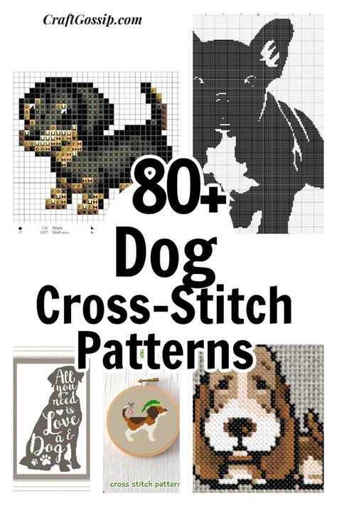 Dog Embroidery Patterns, Cross Stitch Gifts Ideas, Cross Stitch Letter Patterns, Stitch Letters, Unique Cross Stitch, Cross Stitch Tutorial, Cross Stitch Cross, Dog Embroidery, Stitch Cross Stitch