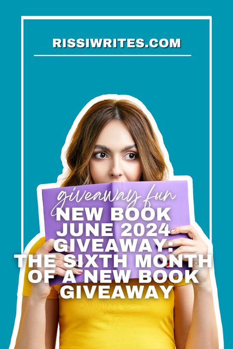 📖📘🌼NEW JUNE 2024 BOOK GIVEAWAY: THE SIXTH MONTH OF A NEW BOOK GIVEAWAY📖📘🌼Stop by for a chance to #entertowin a new book release! #NewBooks #NewBook #Win #Books #Readers #Reader #Reading #NewRelease Pop Culture Quiz, Book Giveaway, Keeping Secrets, Book Discussion, Favorite Novels, Hallmark Channel, June 2024, Book Release, Just Run