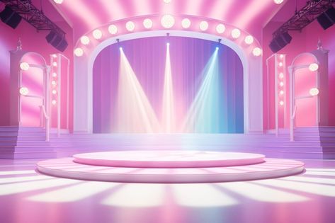 Stage Light Background, Gg Outfits, Glitter Bar, Gacha Backgrounds, Concert Stage Design, Zepeto Background, Birthday Background Images, Stage Background, Performance Stage