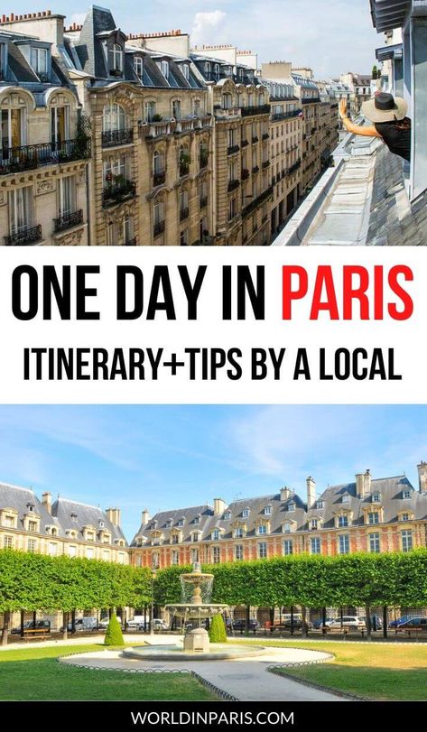 Paris In One Day, One Day In Paris, Paris Activities, A Day In Paris, Cruise Ports, Paris Itinerary, Day In Paris, Paris Travel Tips, Paris France Travel