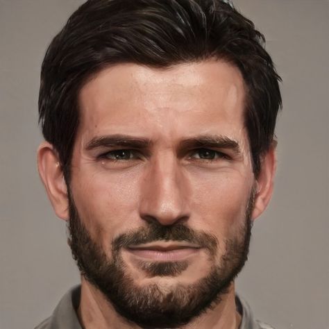 Old Man Face, 30 Year Old Man, Character Bio, Brown Hair Men, Fashion Models Men, 얼굴 그리기, Call Of Duty Black Ops, Character Inspiration Male, Smiling Man