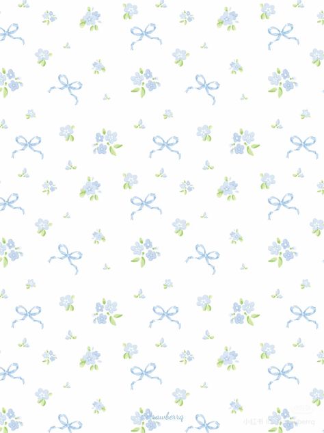 Aesthetic Patterns Blue, Blue Pattern Sheets, Blue Phone Theme, Pastel Blue Pattern, Blue Flower Background, Blue Flowers Background, Baby Blue Background, Doodle Background, Vintage Flowers Wallpaper