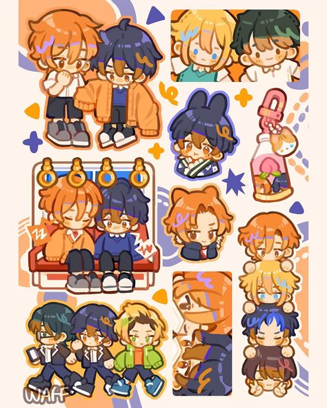 swipe➡️ Wholesome boys on my mind 24/7!! 🥹 • *if u havent watched these animes pls do for serotonin Sticker sheets of them coming soon… | Instagram Photoshop Painting, Lets See, Chibi Drawings, On My Mind, Cute Art Styles, Cute Chibi, Art Inspiration Drawing, Cute Doodles, Pretty Art