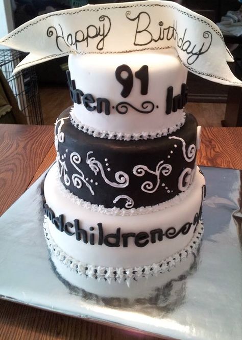 91st Birthday 91st Birthday Cake, 91st Birthday, 91 Birthday, Designer Cakes, Birthday Cake Ideas, Cake Ideas, Cake Designs, Peanut Butter, Peanut