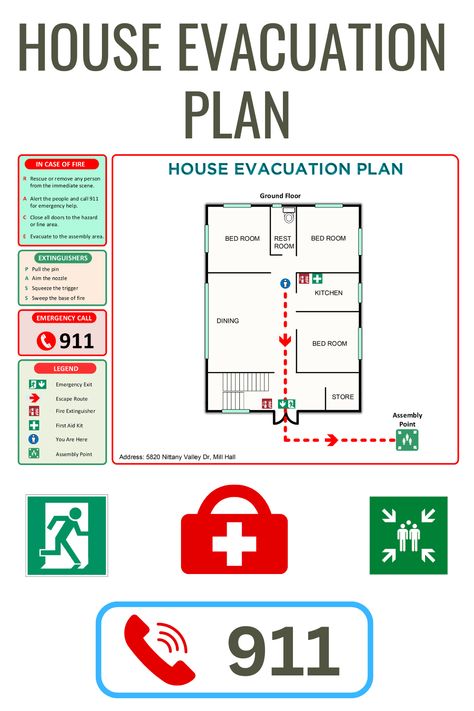 Ensure your family's safety with our custom House Emergency Evacuation Map Designs! 🏠💨 We specialize in clear, easy-to-follow evacuation maps that highlight escape routes, emergency exits, and essential safety points for your home. Keep your loved ones prepared for any situation with a professional, country-compliant design. Contact us today for peace of mind and safety! 🚨👨‍👩‍👧‍👦 #EmergencyPreparedness #HomeSafety #EvacuationMap #FireSafety #FamilyFirst #SafetyPlan #CustomDesign Fire Evacuation Plan, Emergency Evacuation Plan, Evacuation Plan, Emergency Evacuation, Family Safety, Emergency Plan, Emergency Call, Custom House, Emergency Response