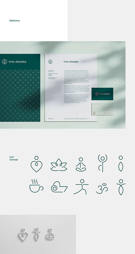 Sustainability Logo Design, Logo Design Ideas Graphics, Yoga Brands, Clinic Logo Design, Pilates Logo, Yoga Logo Design, Wellness Branding, Yoga Branding, Yoga Logo