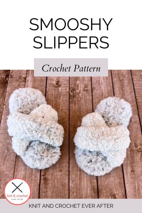 Loopy Yarn Projects, Slipper Crochet Pattern, Slipper Crochet, Slippers Crochet Pattern, Comfy Crochet, Fur Crochet, Loopy Yarn, Slippers Fluffy, Crochet Pattern Tutorial