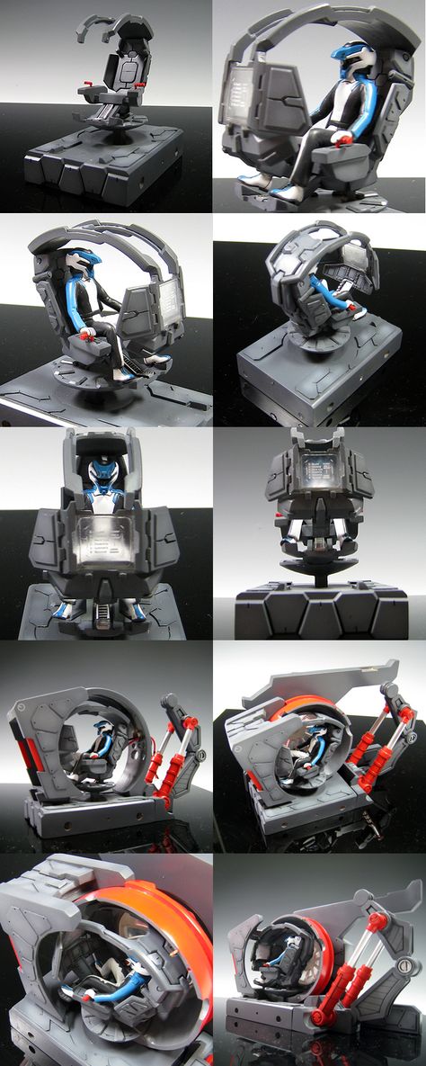 1/24 Strike Gundam Head: Full Detailed Cockpit, LEDs, Others. Remodeled by 08TEAMSHARK (33takari). Full Photoreview Big or Wallpaper Size Images – GUNJAP Gundam Cockpit Design, Gundam Cockpit, Mecha Cockpit, Gundam Head, Strike Gundam, Mech Suit, Gundam Seed, Gunpla Custom, Custom Gundam