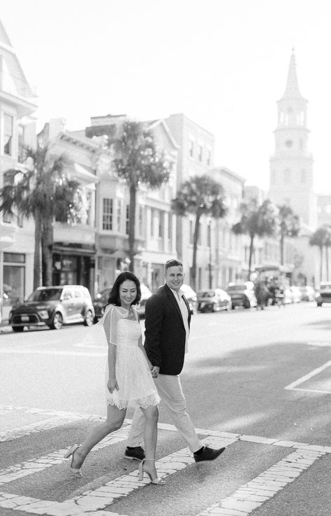 a charleston engagement session, spring engagement session, cahrleston engagement photographer, charleston wedding photographer, charleston weddings, charleston engagements Palm Beach Engagement Photos, Engagement Photos Charleston Sc, Charleston Christmas, Charleston Engagement Photos, Christmas Couple Pictures, Charleston Engagement, Photo Mood, Radiant Engagement, Charleston Weddings