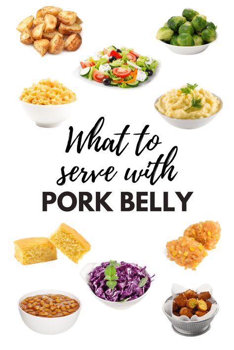 Wondering what to serve with pork belly? Here are 13 savory sides that will turn your pork belly into an unforgettable feast. Side Dish For Pork Belly, Sides For Pork Belly Dinners, What To Serve With Pork Belly, Sides For Pork Belly, Pork Belly Recipes Easy Quick, Pork Belly Sides Dishes, Pork Belly Sides, Savory Side Dishes, Red Cabbage Coleslaw