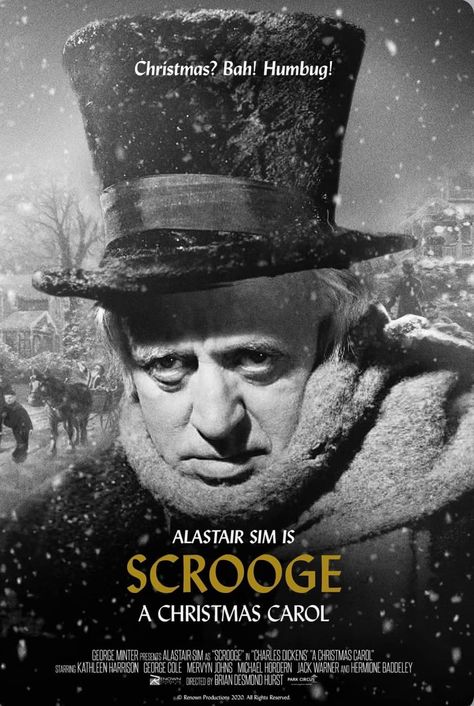 Scrooge Movie, Scottish Character, A Christmas Carol 1951, Scrooge A Christmas Carol, Boogie Boarding, Dickens Christmas Carol, Ebenezer Scrooge, A Christmas Carol, Classic Sci Fi