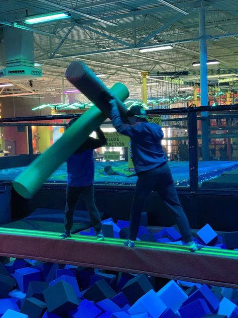 Get Air Trampoline Park, Urban Air Aesthetic, Trampoline Park With Friends, Urban Air Adventure Park, Trampoline Park Date, Trampoline Date, Trampoline Park Aesthetic, Kansas City Attractions, Overland Park Arboretum