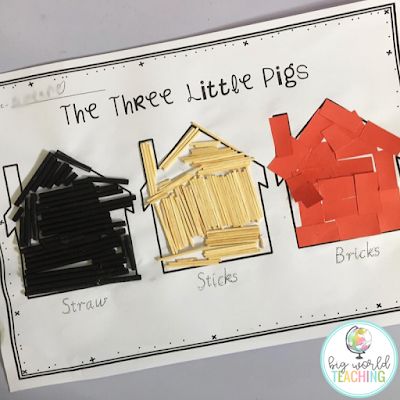 Toddlers Craft Ideas, Three Little Pigs Craft, Three Little Pigs Activities, Fairy Tales Preschool Activities, 3 Little Pigs Activities, Nursery Rhymes Preschool Crafts, Three Little Pigs Story, Three Little Pig, Nursery Rhyme Crafts