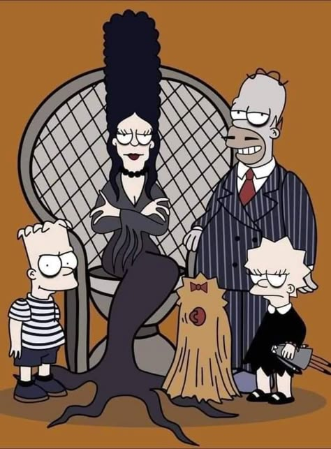 Simpsons Halloween, The Simpsons Family, Simpsons Treehouse Of Horror, Helloween Wallpaper, Simpsons Drawings, Dope Cartoons, Geek Girl, Simpsons Art, Halloween Queen