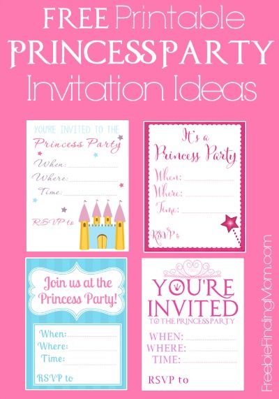 Free Printable Princess Party Invitations - Seriously Adorable! Disney Templates, Party Invitation Ideas, Princess Birthday Party Invitations, Princess Party Invitations, Birthday Party Invitations Free, Printable Princess, Princess Printables, Princess Birthday Invitations, Princess Invitations