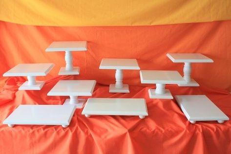 Candy Buffet Table, Diy Dessert Table, Table Risers, Diy Dessert, Table Backdrop, Dessert Bar Wedding, Catering Display, Buffet Set, Diy Desserts