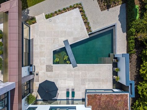 | Projects (Project Name) Pool Area Landscaping, Pools Design, Contemporary Houses, Modern Pool, Koi Ponds, Water Body, Small Pool Design, Natural Swimming Pools, Modern Pools